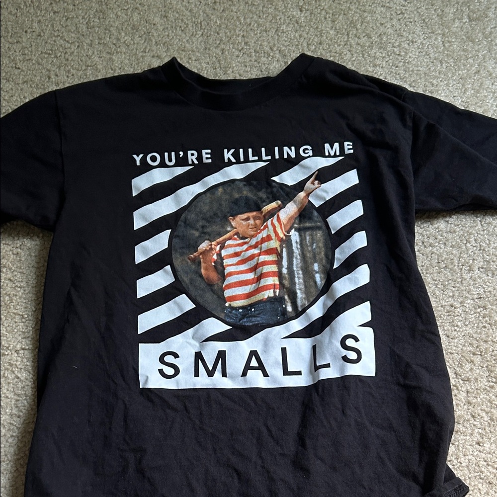 Target Black Graphic Tee - You're Killing Me Smalls